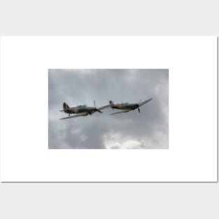 Mk1 Spitfire and Hurricane Posters and Art